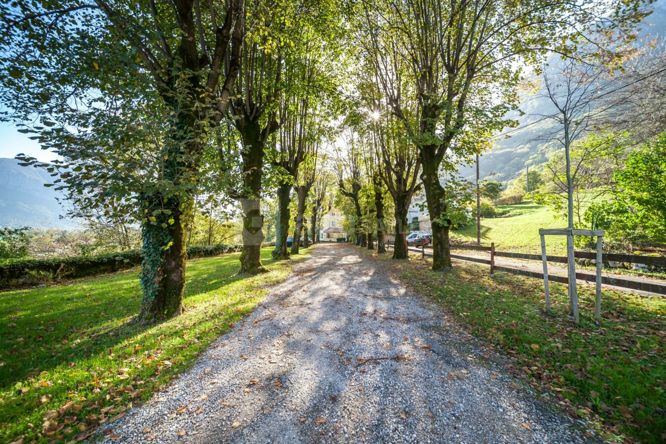 Parking privé du chateau
