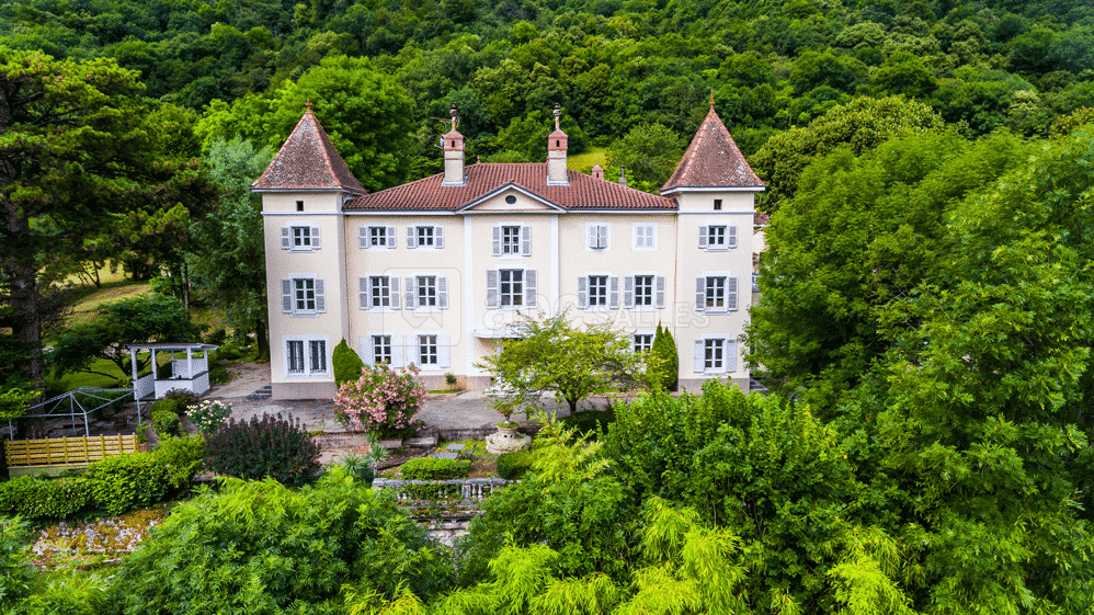 CHATEAU DE CHAULNES VUE DRONE