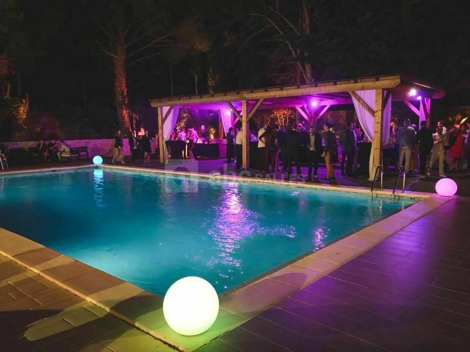 Domaine du GEM - Espace KELLY - Mise en lumière extérieure