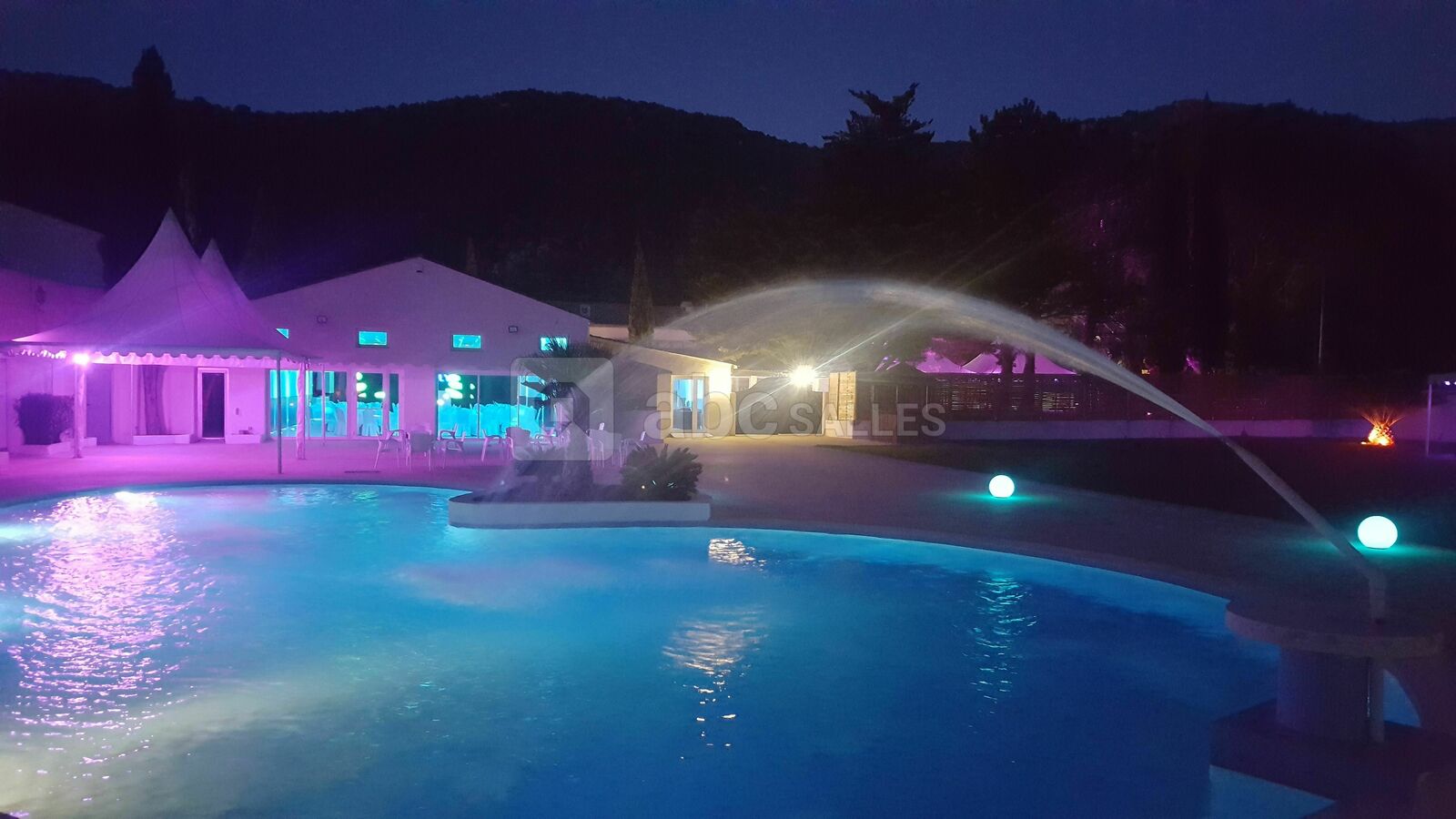 Domaine du GEM - Espace LIA - Mise en lumière extérieure