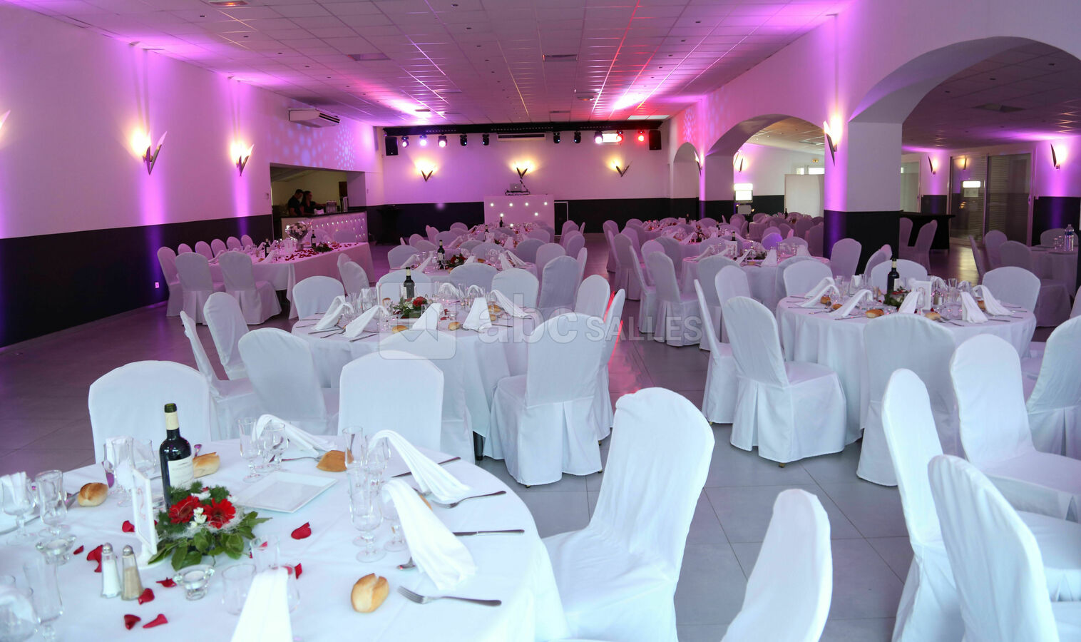 Domaine du GEM - Espace LIA - Mise en lumière intérieure