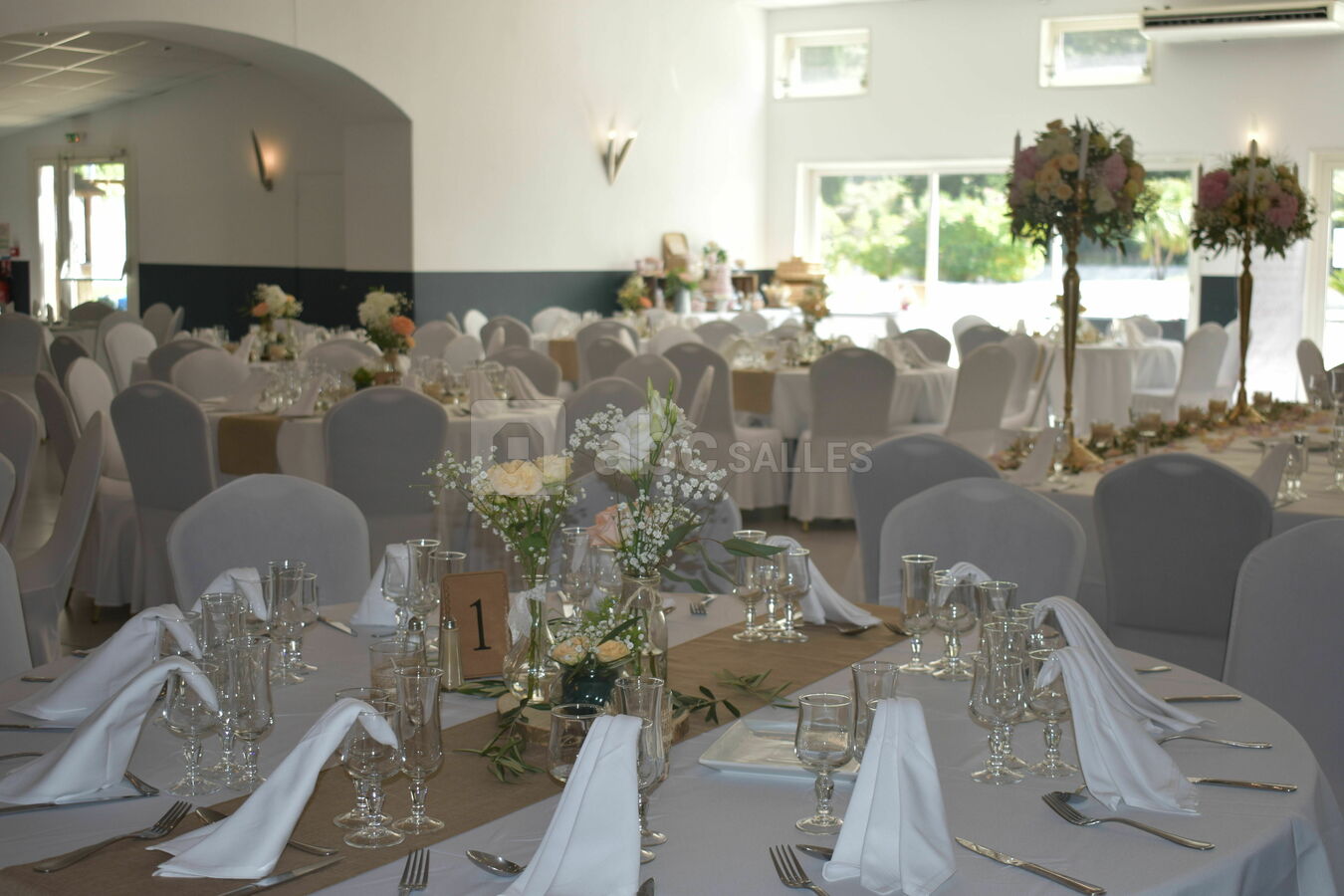 Domaine du GEM - Espace LIA - Décoration de table