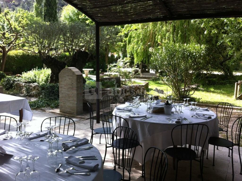 Pergola dans le jardin de l'olivier