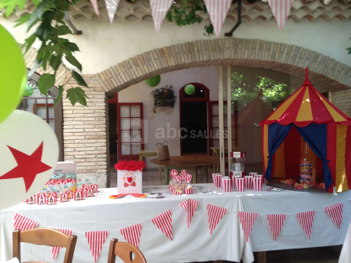 Déco baptême cirque