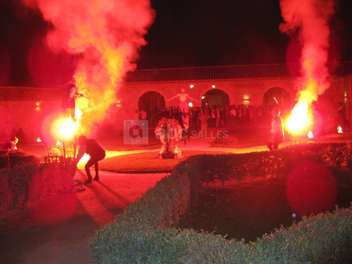 Tableaux feux jardin a la francaise