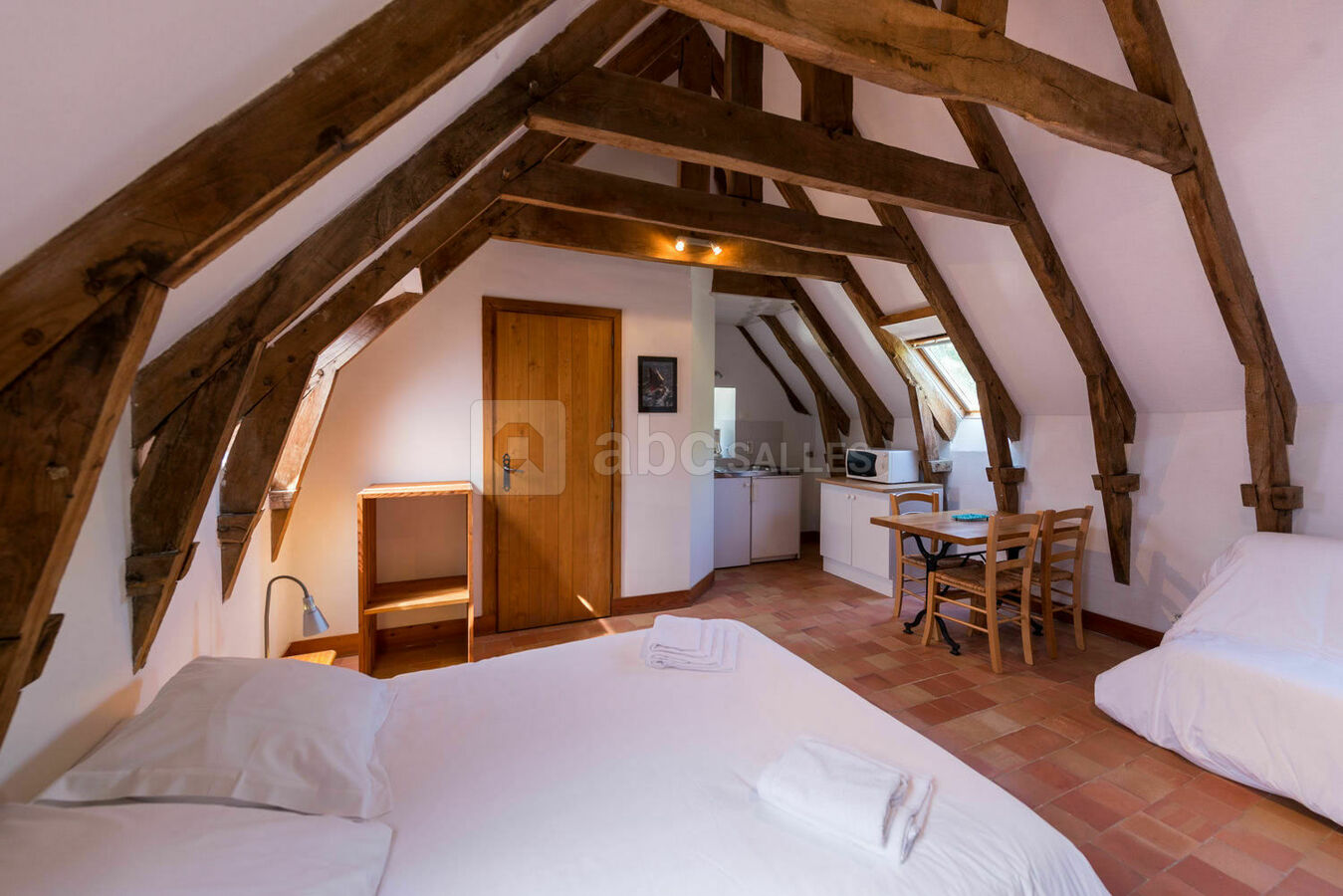 Studio pour 2 à 3 personnes avec vue sur l'espace aquatique