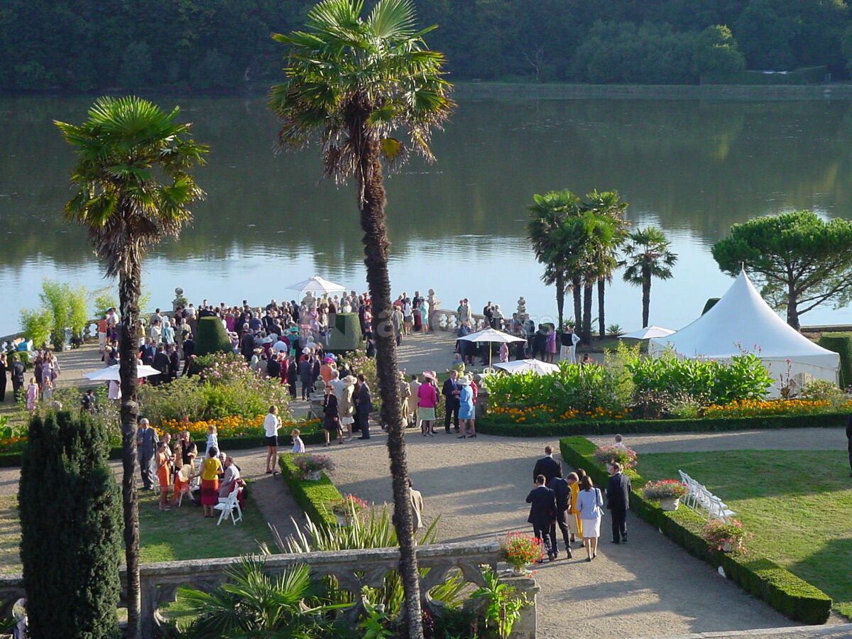 Les terrasses surplombant l'Odet