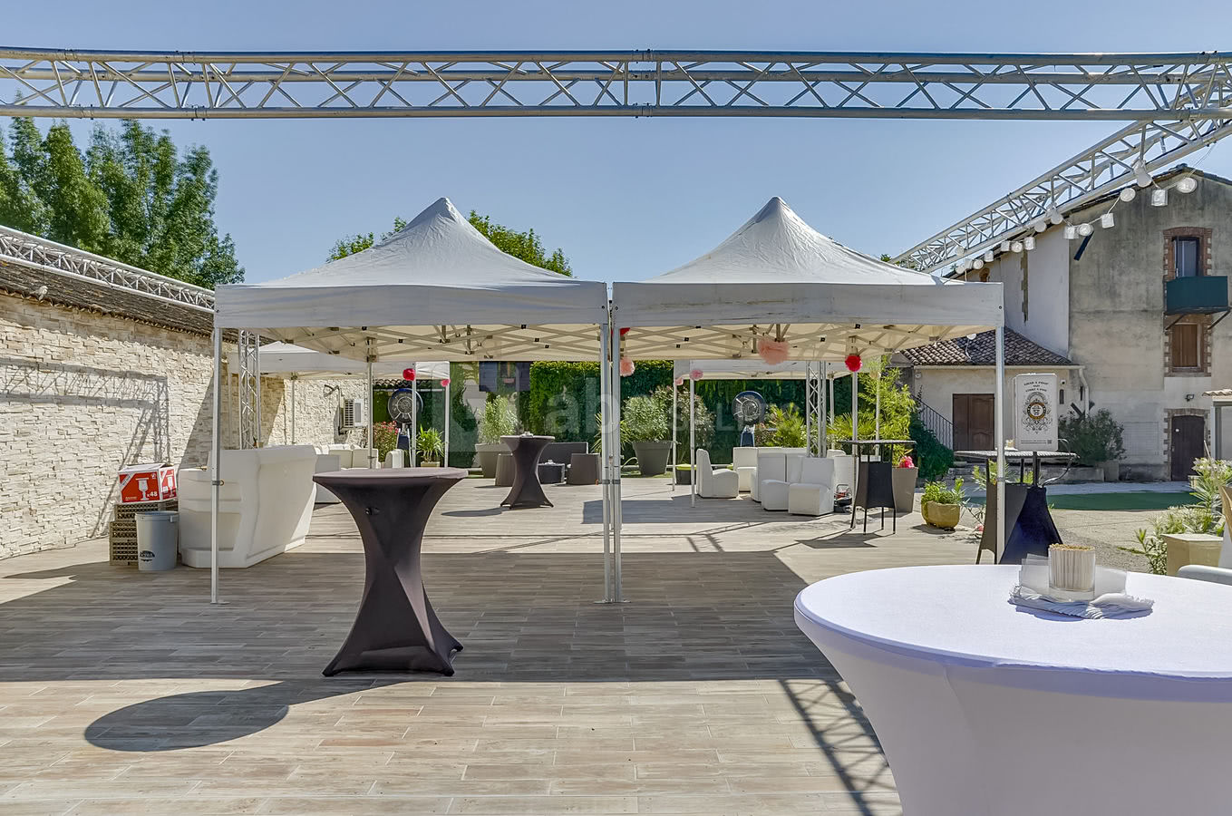 Extérieur pour cocktail aperitif