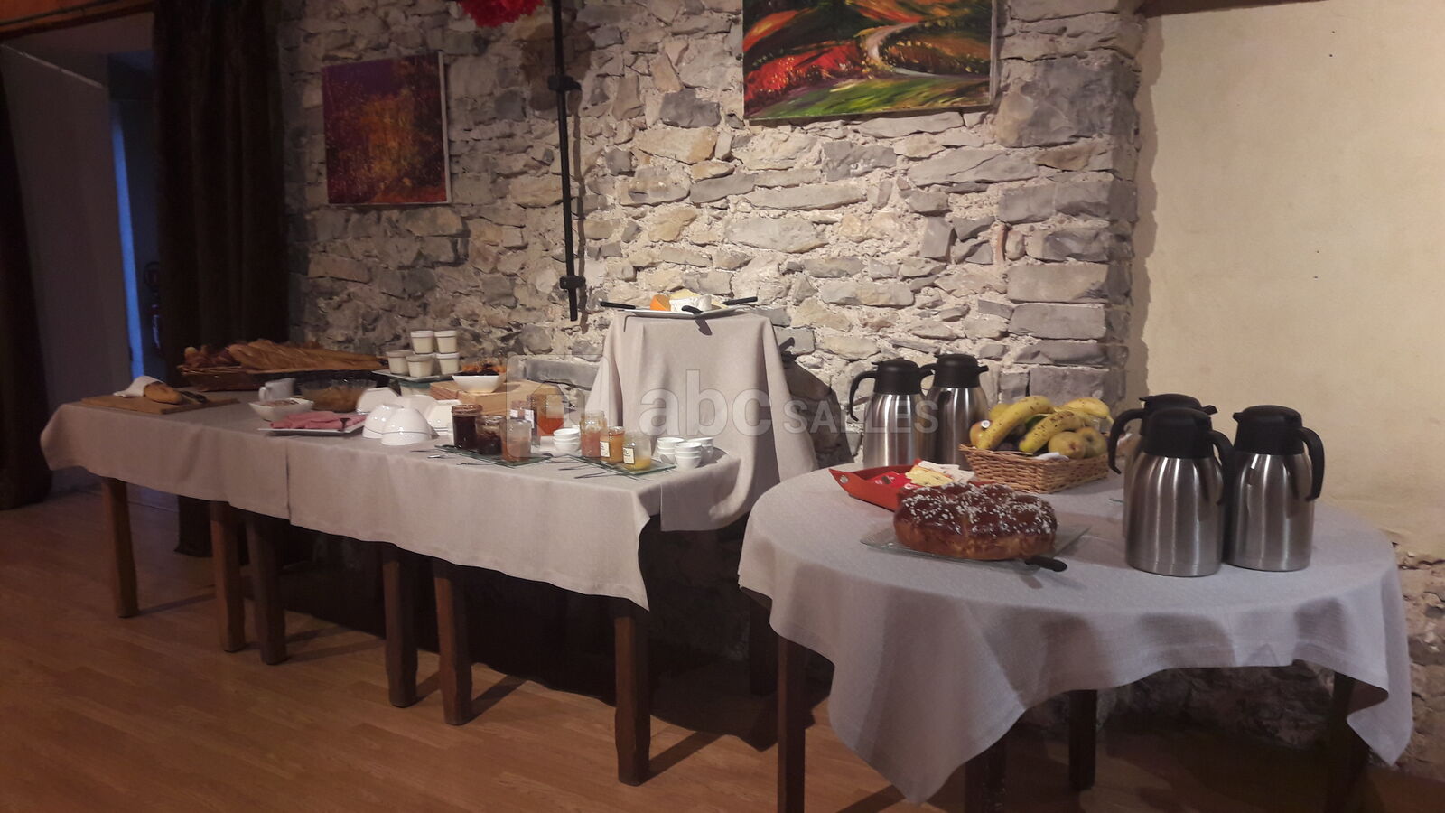 Exemple de Buffet Petit Déjeuner Fait Maison et de Saison