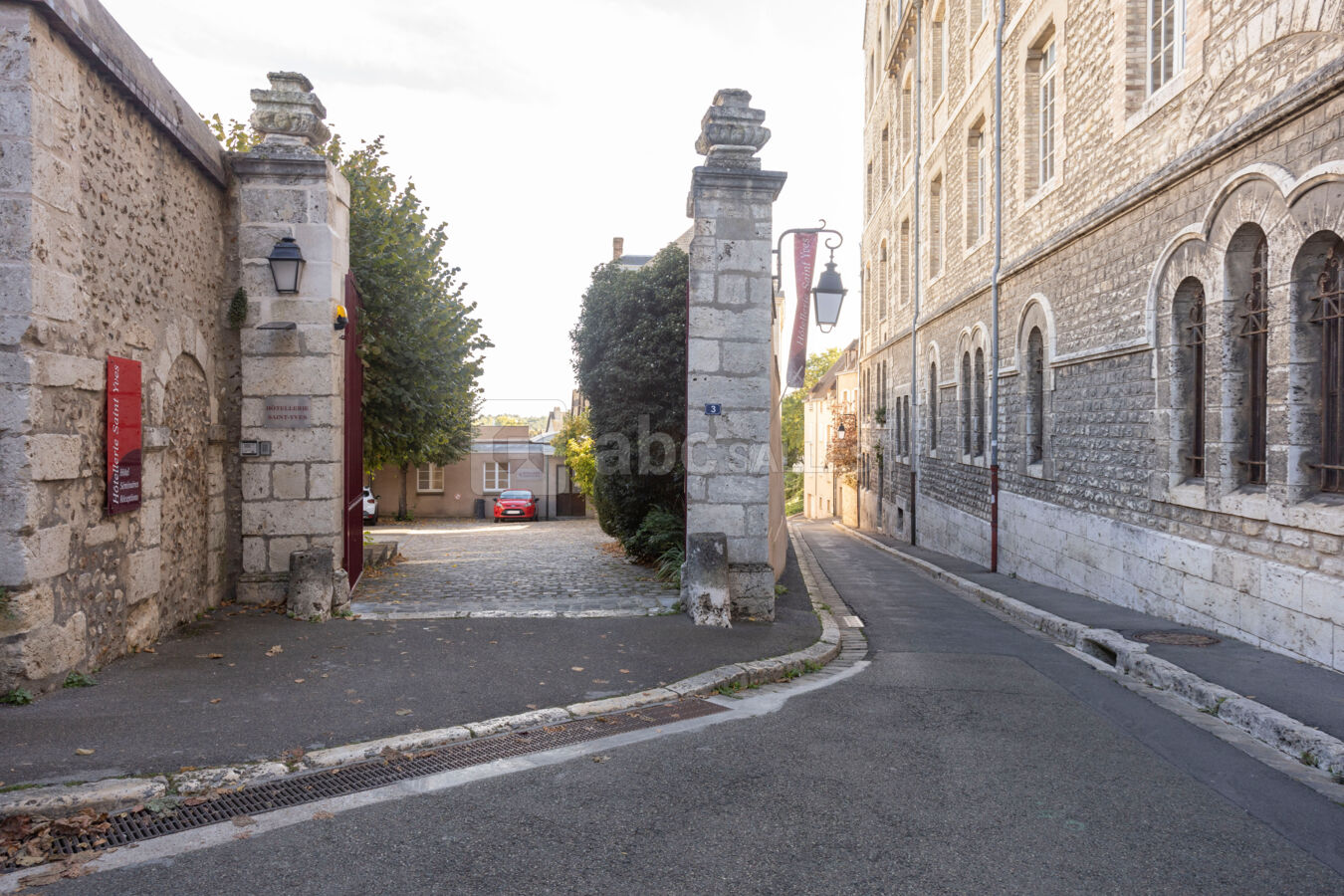 Accès parking