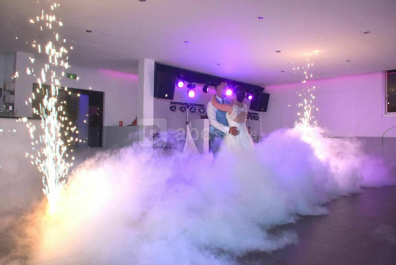 Nao Athéna - Jets lumineux & glace carbonique