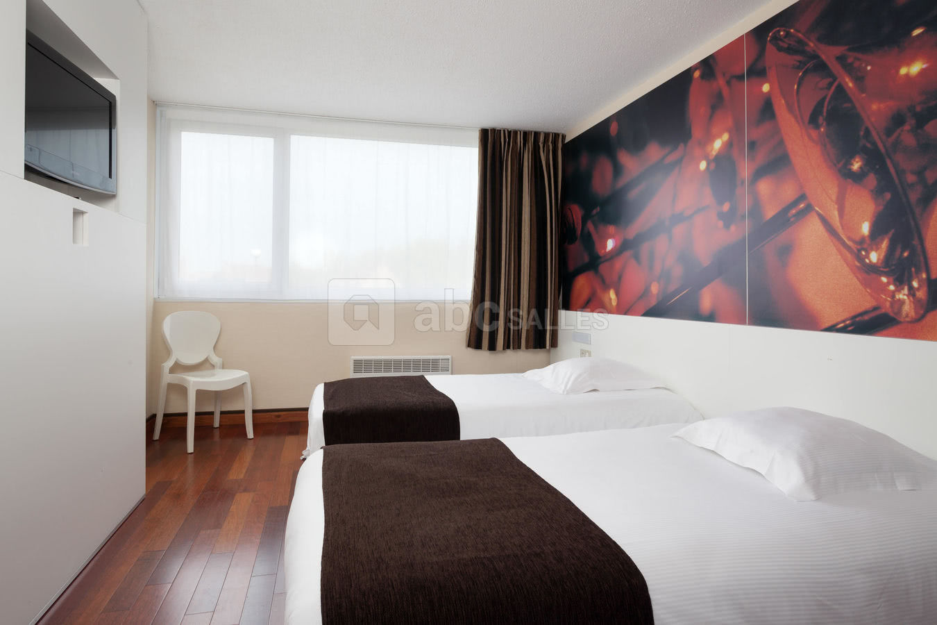 Chambre 2 lits simples