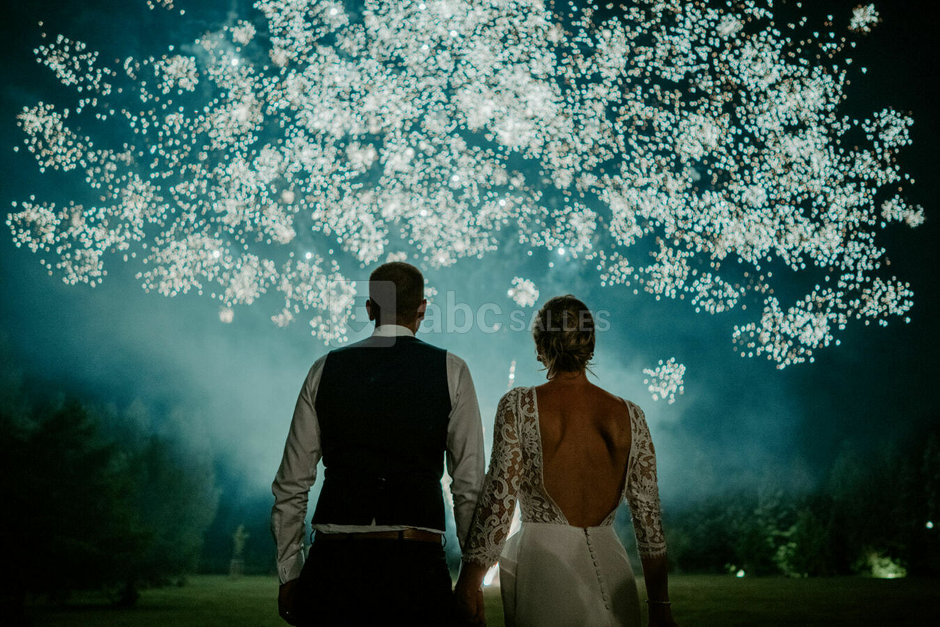Feu d'artifice à Grattequina
