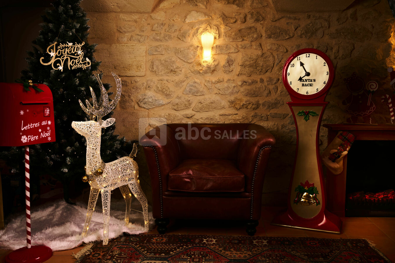 Arbre de noël château