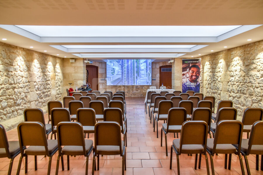 Salle de projection en théâtre