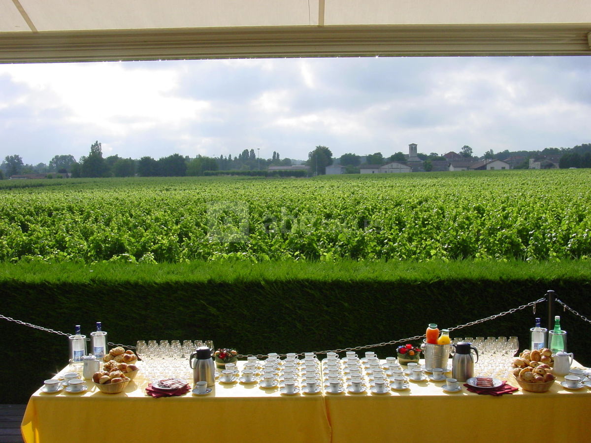 Pause seminaire en terrasse