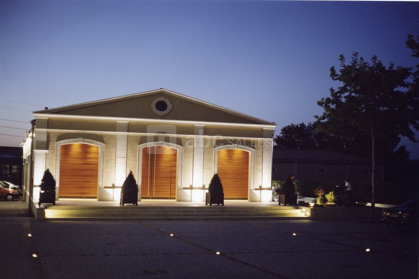 La salle de receptions du chateau bertinerie