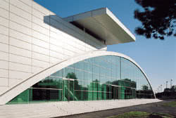 Facade du palais des congrès
