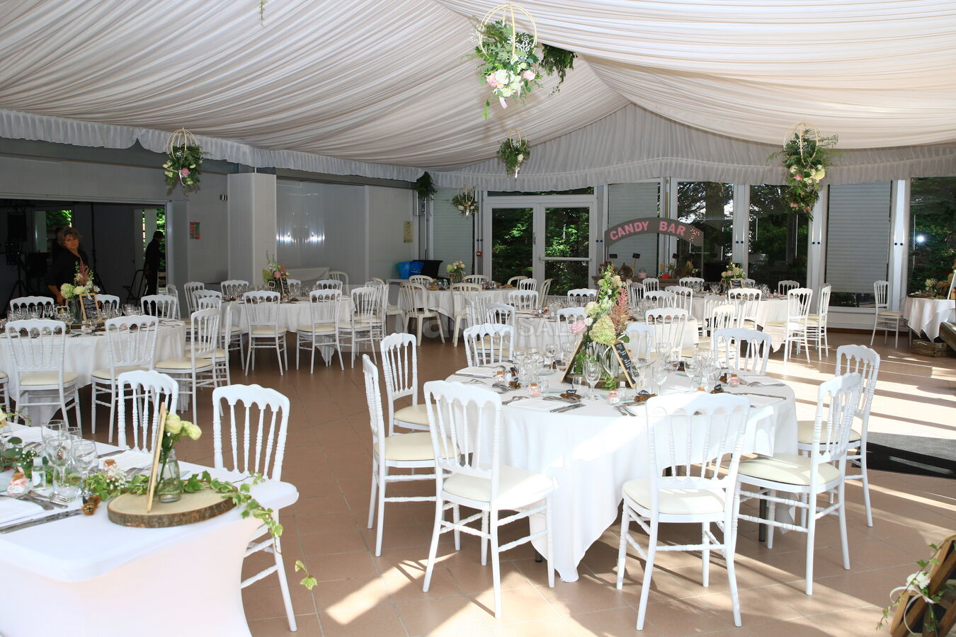 Décoration salle mariage