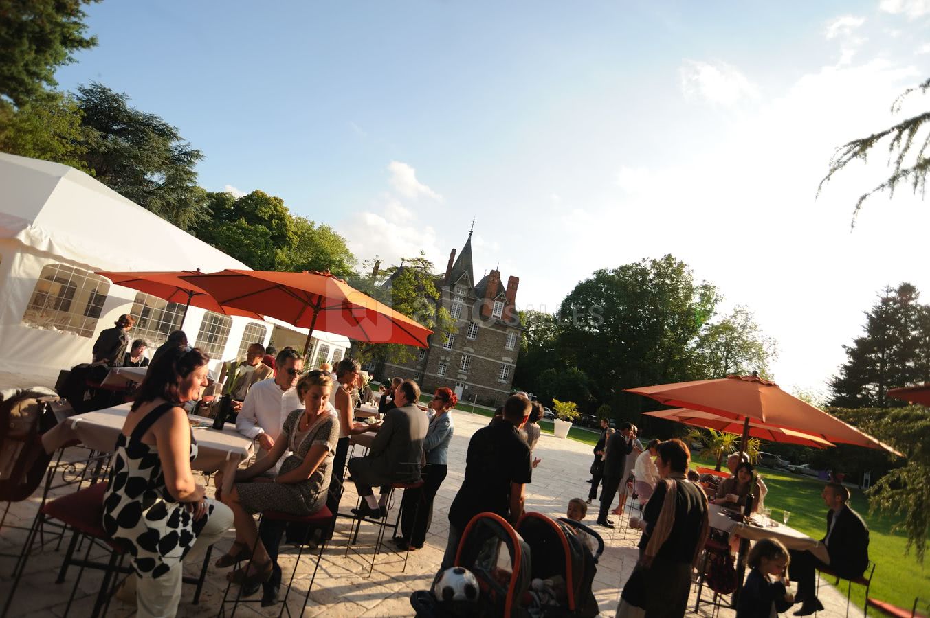 Cocktail en terrasse