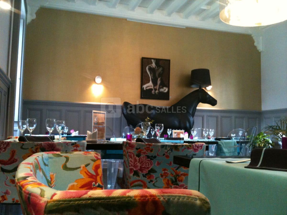 Petit salon restaurant manoir