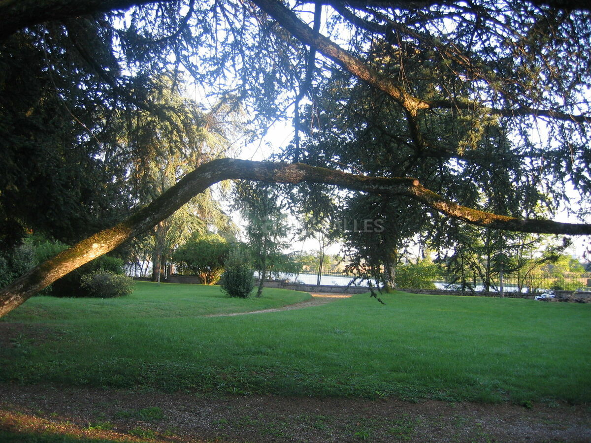 Ballade dans le parc vers le rhône
