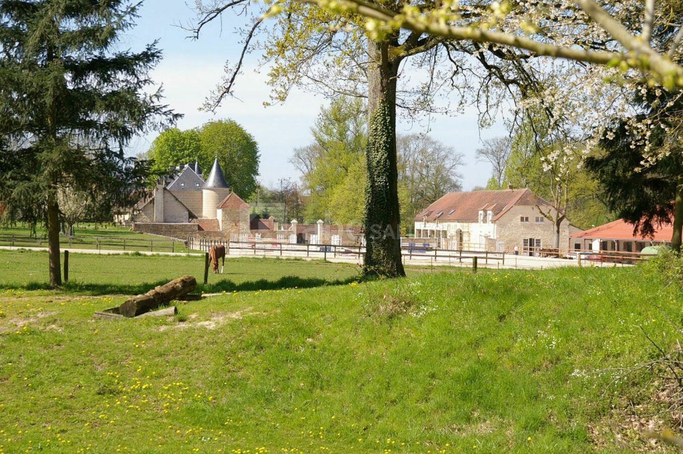 Vue d'ensemble sur la ferme