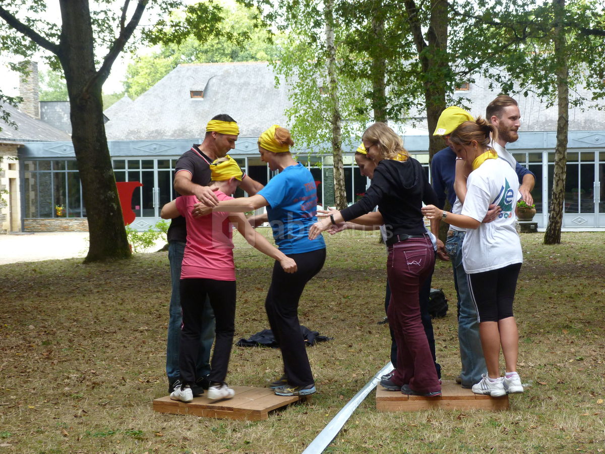 Team Building dans le parc