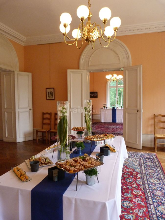 Cocktail aux salons du chateau