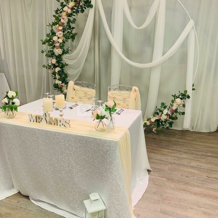 Table des mariés