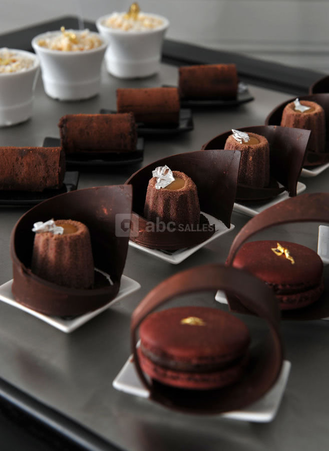 Chariot à pâtisseries
