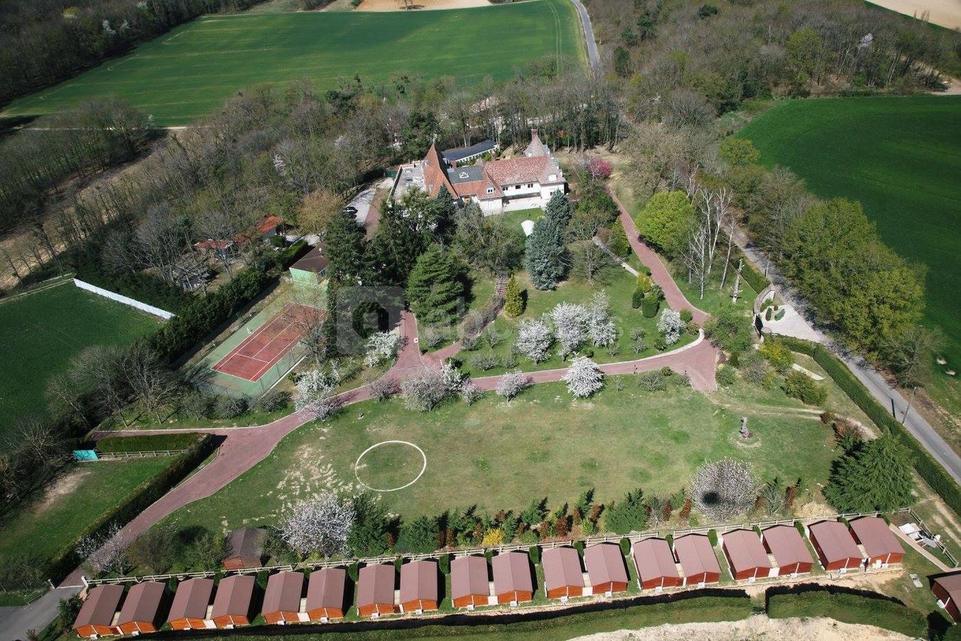 Espace la Patulière - Vue aérienne