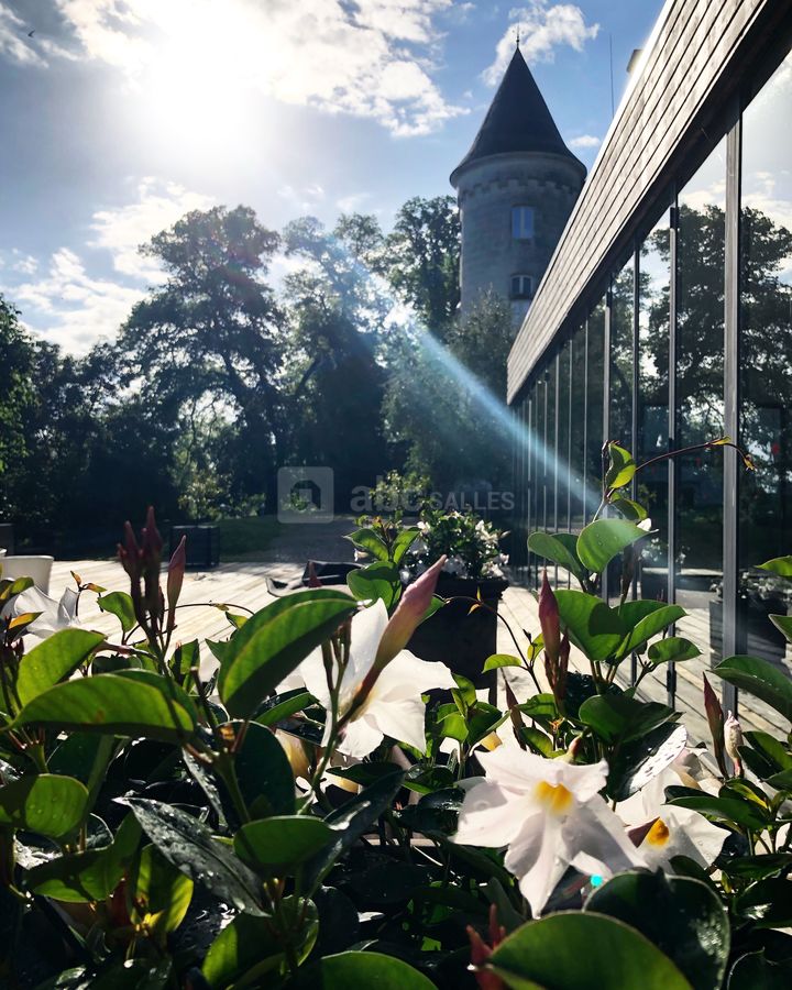 Vue de la terrasse de l'Orangerie