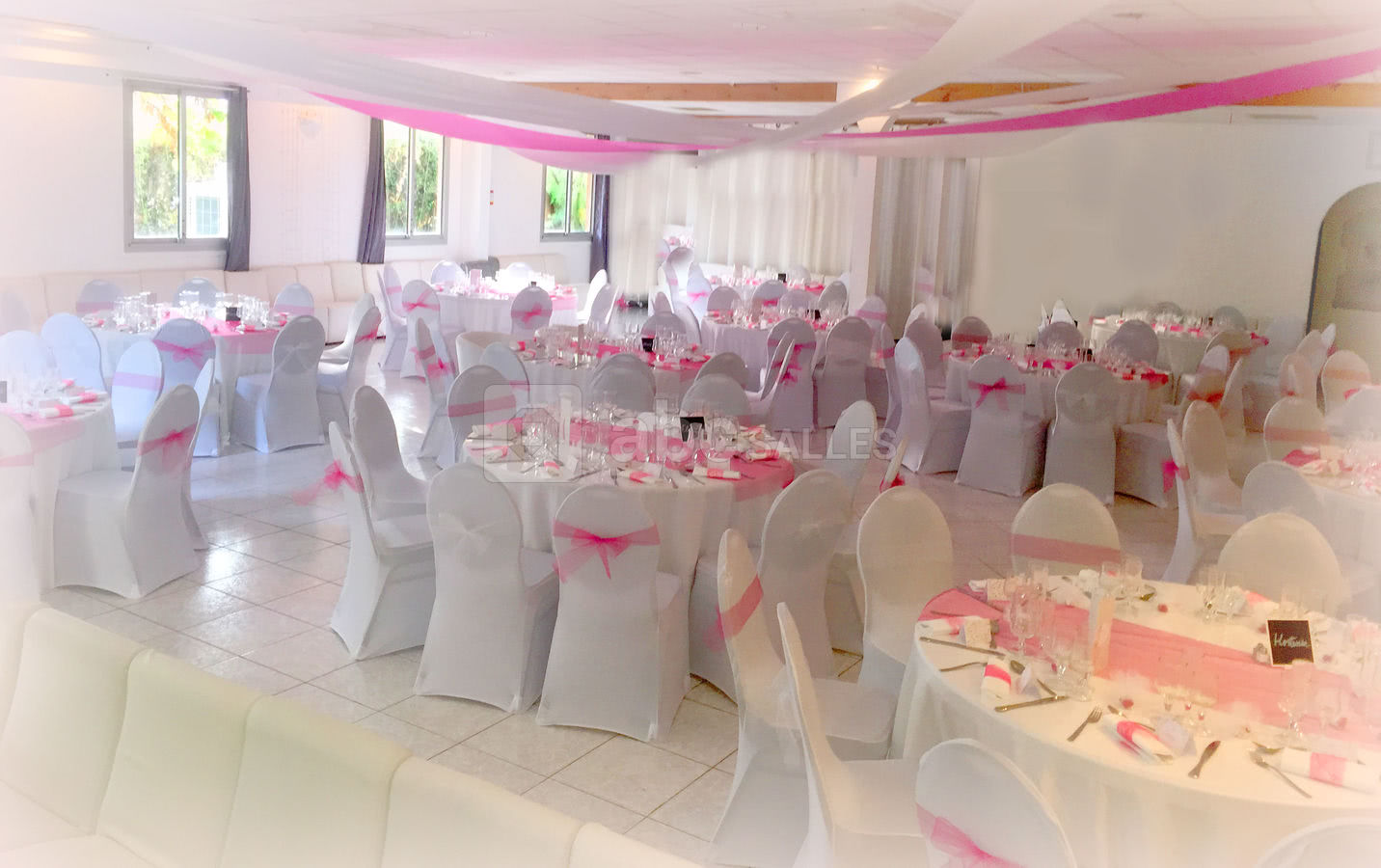 Mariage de qualité sur gemenos avec décoration