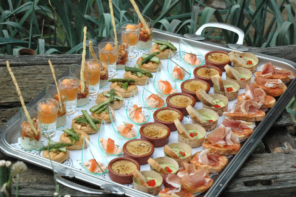 Amuses bouches et autres canapés