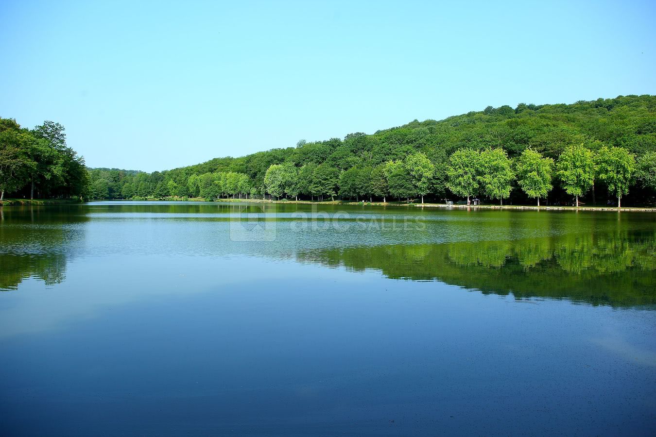 Lac de contrexeville à quelques minutes à pied...