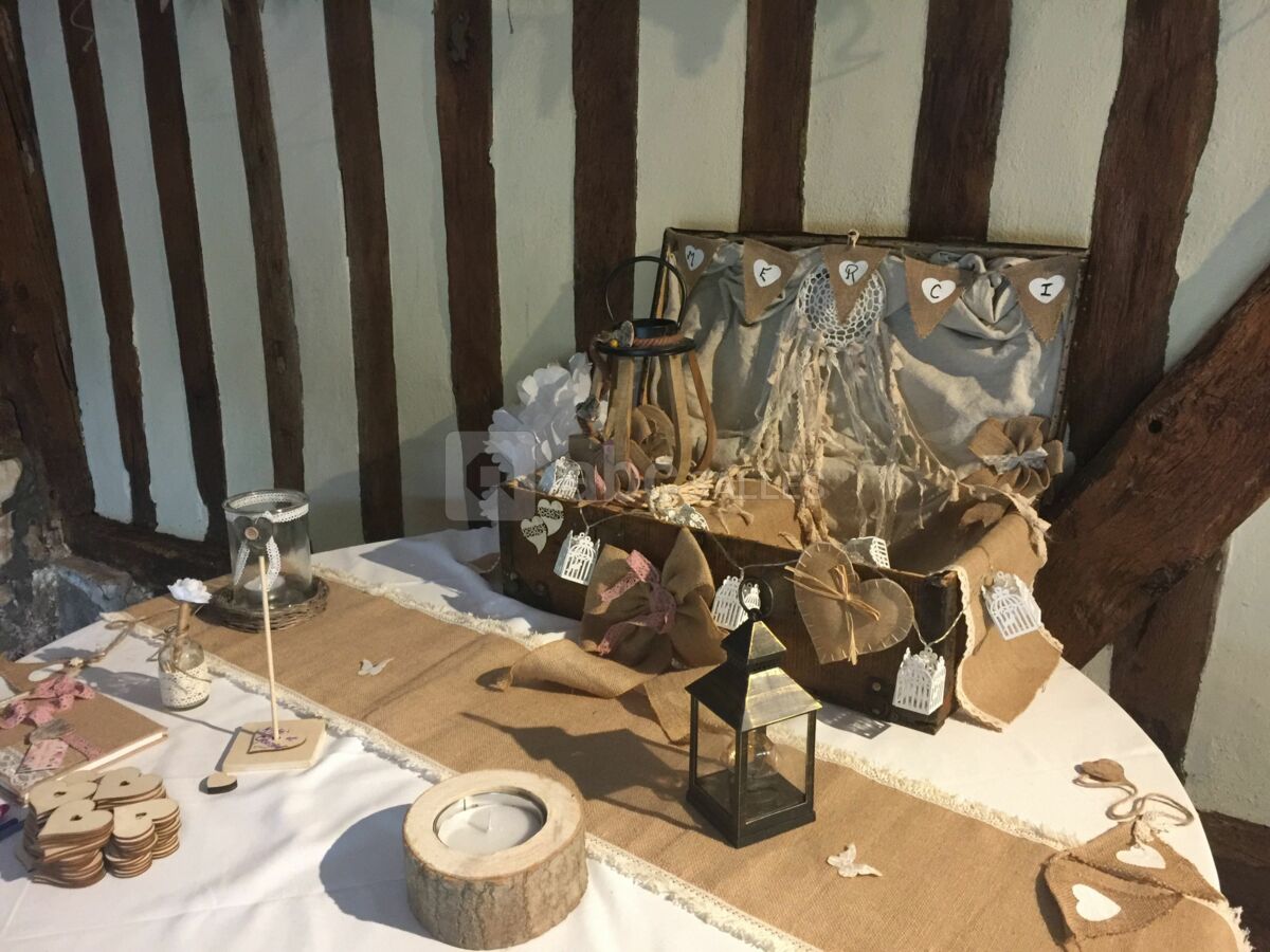 Table Cadeaux et remerciements