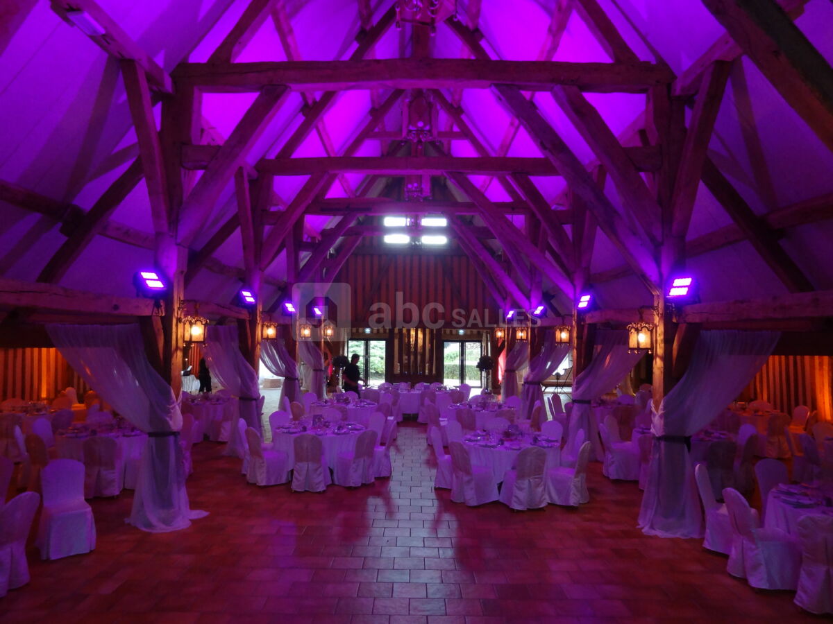 Salle du "Vert Galant" pour votre diner de mariage