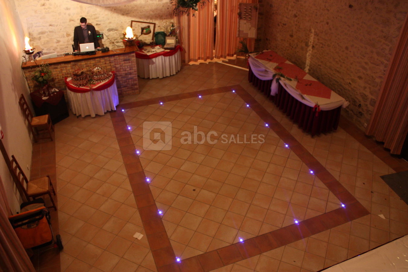 Piste de danse la source