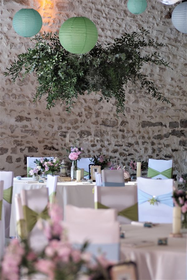 Décoration table de mariés