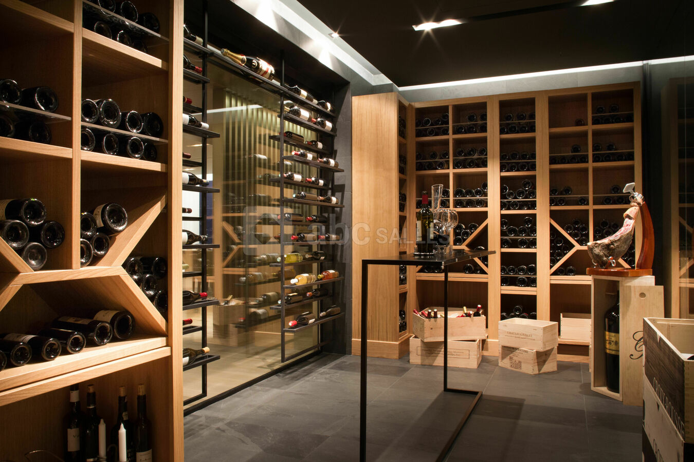 La cave à vin
