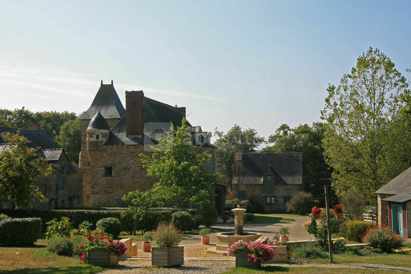 Manoir du forgeron coté cour