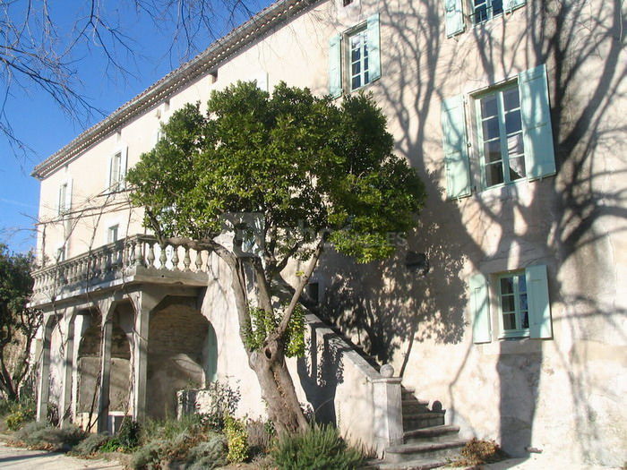 Façade sud de la bastide