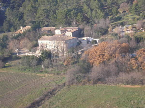 La bastide vue du ciel
