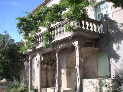 Le perron de la bastide