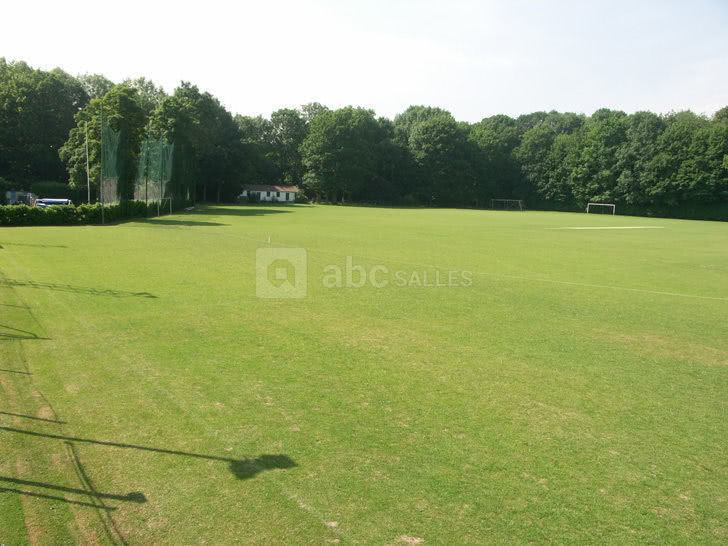 Le terrain de cricket