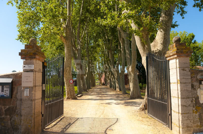 Entrée du domaine