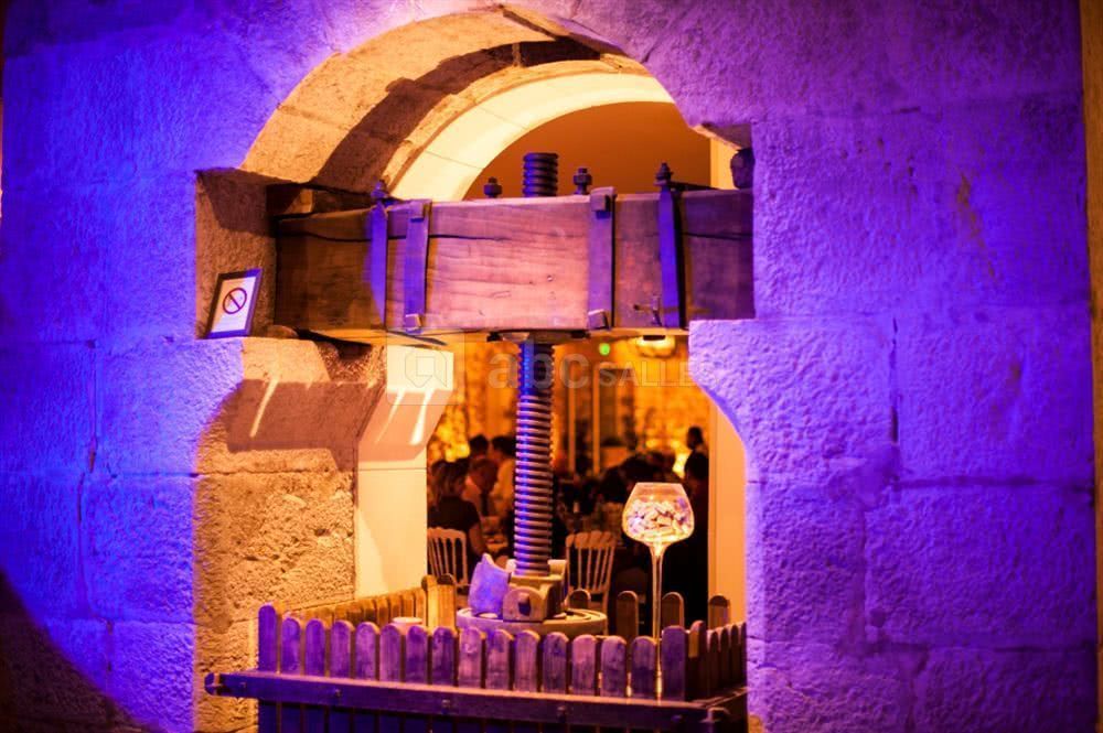 Ancien pressoir dans la bastide