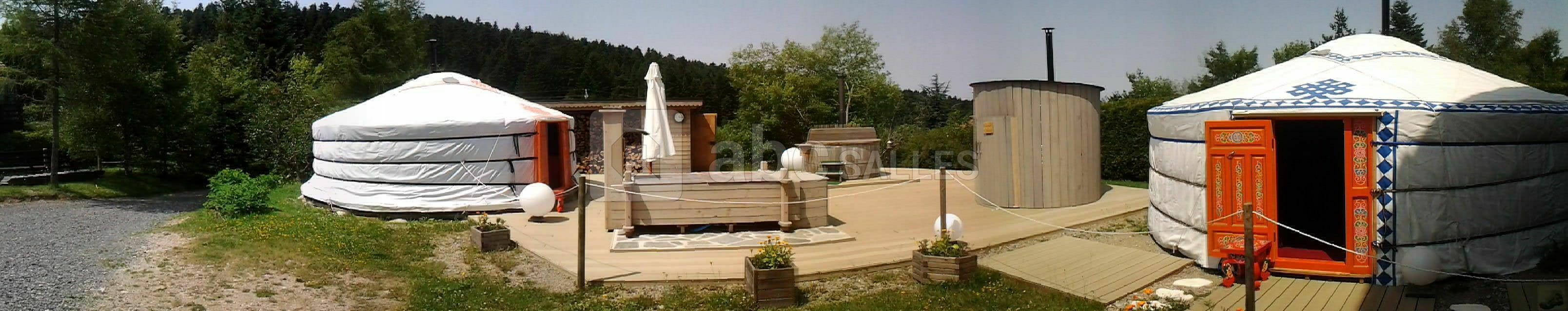 Yourtes traditionnelles mongoles