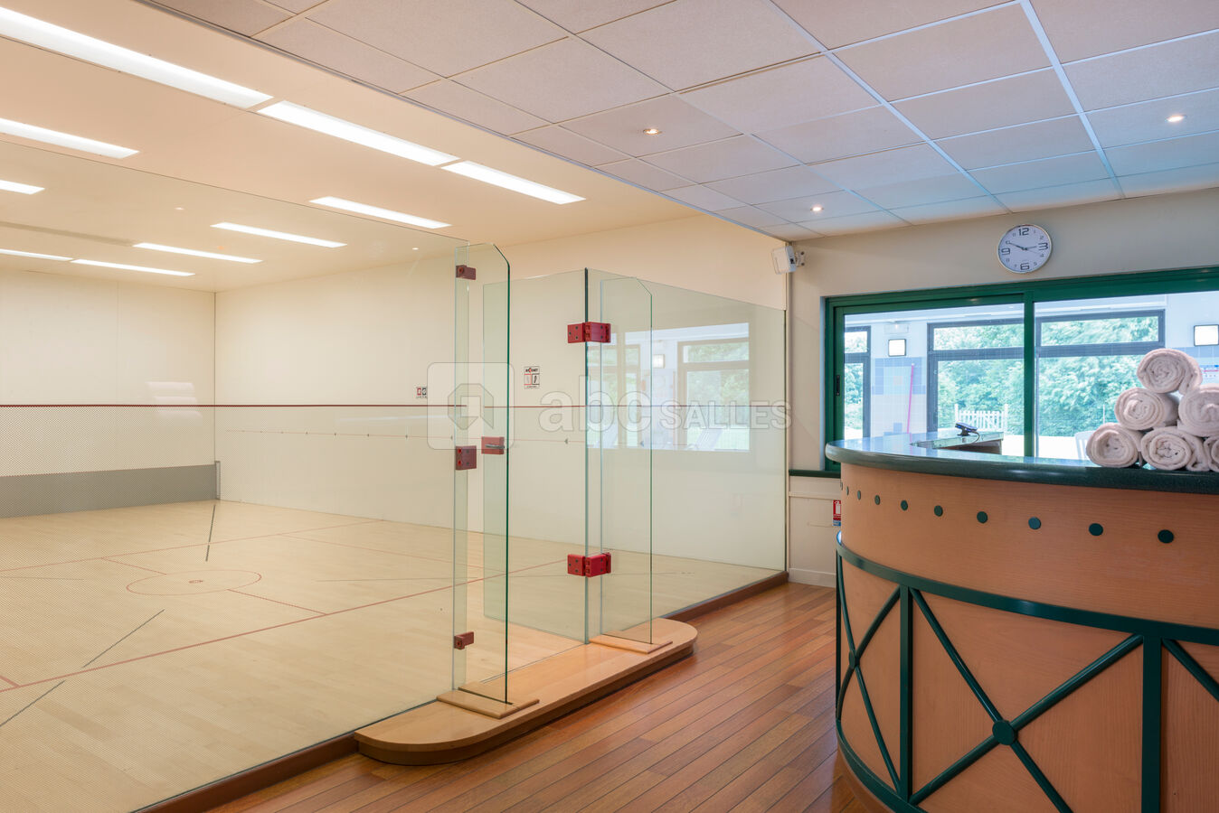 Salle de ricochet